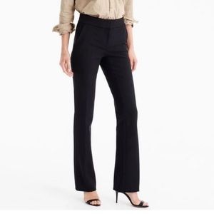 J. Crew Edie Trouser Pants - Size 2 BLACK
